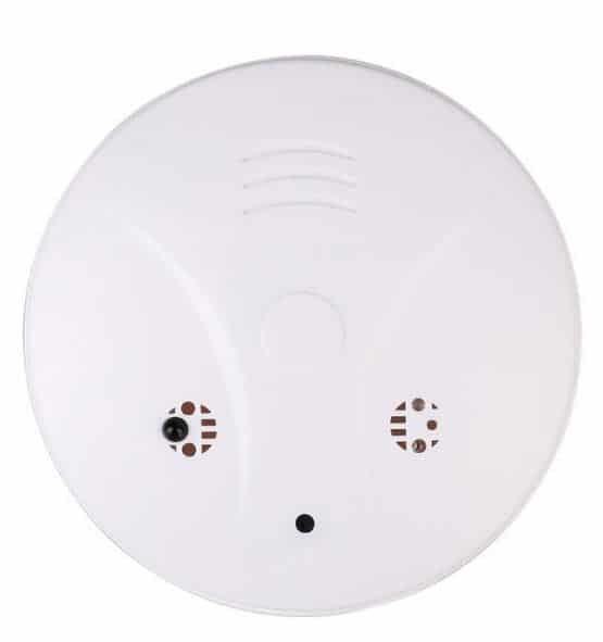 a smoke detector camera