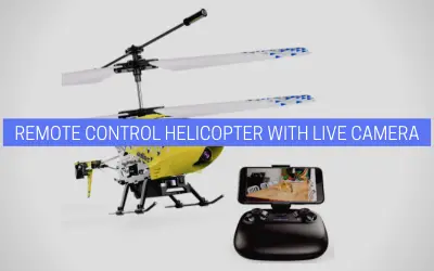Remote Control Helicopter with Live Camera