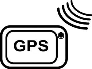 GPS wifi icon logo