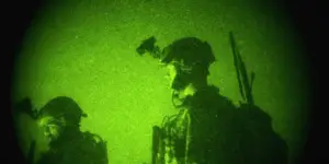 military and night vision goggles