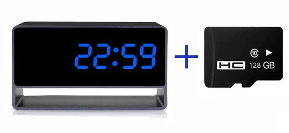 alarm clock as hidden camera