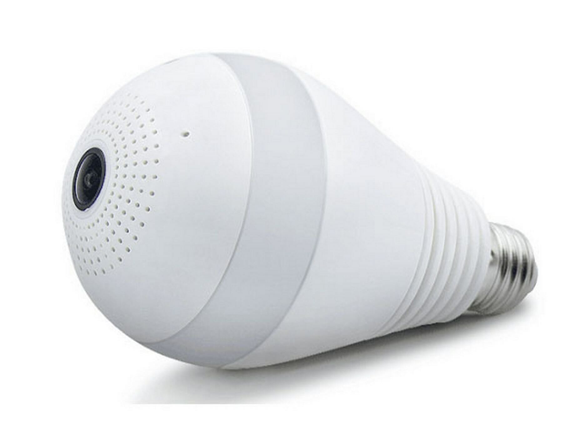 light bulb with a built-in hidden camera